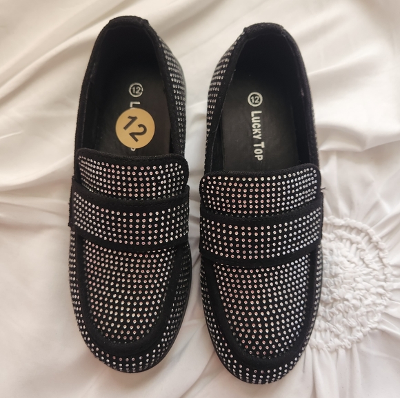 Bling loafers size 12 - Picture 3 of 6